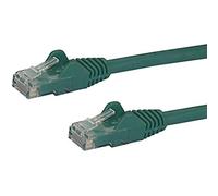 StarTech.com 10m CAT6 Ethernet Cable - Green CAT 6 Gigabit Ethernet Wire -650MHz 100W PoE++ RJ45 UTP Category 6 Network/Patch Cord Snagless w/Strain Relief Fluke Tested UL/TIA Certified (N6PATC10MGN)