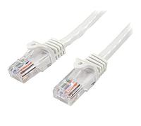 StarTech.com Cat5e Ethernet Patch Cable with Snagless RJ45 Connectors - 10 m, White