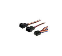 StarTech.com 12in 4 Pin Fan Power Splitter Cable - F/M