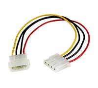 StarTech.com 12in Molex LP4 Power Extension Cable â M/F