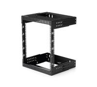 StarTech.com 12U 19" Wall Mount Network Rack - Adjustable Depth 12-20" 2 Post Open Frame Server Room Rack for AV/Data/ IT Communication/Computer Equipment/Switch w/Cage Nuts & Screws