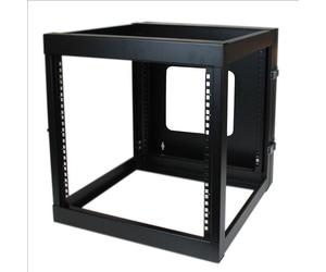 StarTech.com 12U 22 inch Depth Hinged Open Frame Wall Mount Server