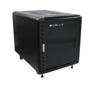 StarTech.com 12U 36" Inch Closed Rack Cabinet for Assembling with Bearings - Rack Accessory (Black, 800 kg, Freestanding, 60 cm, 90 cm, 66.5 cm)