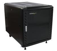 StarTech.com 12U Knock-Down Server Rack Cabinet with Casters - 29 in. Deep