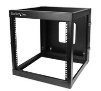StarTech.com 12U Hinged Open Frame Wall-Mount Server Rack - 22 in. Deep