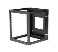 StarTech.com 12U Hinged Open Frame Wall-Mount Server Rack - 22 in. Deep Wall mou