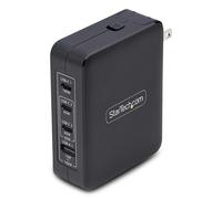 StarTech.com 140W USB-C Wall Charger 3x USB-C/1x USB-A PD 3.1 International GaN Power Adapter for MacBook/Dell XPS/Inspiron
