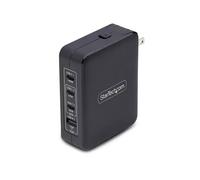 StarTech.com 140W USB-C Wall Charger 3x USB-C/1x USB-A PD 3.1 International GaN Power Adapter for MacBook/Dell XPS/Inspiron