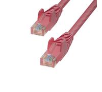StarTech.com 14ft Red Cat6 Ethernet Cable, Snagless, 24AWG (CAT6UTP14FRD) | 100W PoE delivery, 24AWG copper, Gold-plated RJ45, Patch Cable, Ethernet