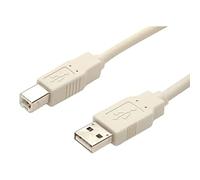 StarTech.com 15 ft Beige A to B USB 2.0 Cable - M/M - 15ft type a to b USB Cable - 15ft a to b USB 2.0 Cable (USBFAB_15)