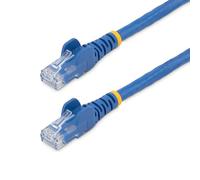 StarTech.com 15 ft CAT6 Cable 10 Pack - Blue CAT6 Patch Cord - Snagless RJ45 Connectors - 24 AWG Copper Wire - Ethernet (N6PATCH15BL10PK)