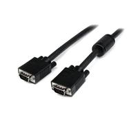 StarTech.com 15 ft Coax High Resolution Monitor VGA Cable - HD15 M/M - 15ft HD15 to HD15 Cable - 15ft VGA Monitor Cable (MXT105MMHQ)