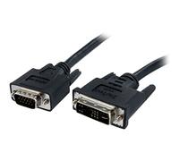 StarTech.com 15 ft DVI to VGA Display Monitor Cable - Video cable - HD-15 (VGA) (M) to DVI-A (M) - 15 ft - gray - DVIVGAMM15