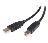 StarTech.com 15 ft USB 2.0 A to B Cable - M/M - USB 2.0 Cable - Black - USB Type A (M) to USB Type B (M) (USB2HAB15)