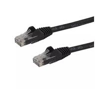 StarTech Com 15ft Black Snagless Cat6 UTP Patch Cable - Etl Verified