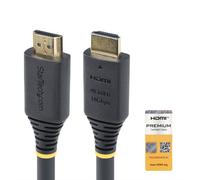 StarTech.com 15m (49.2ft) Active High Speed HDMI Cable 4K 60Hz/1440p 144Hz HDR10/HDCP 2.2/ARC 18Gbps UHD HDMI 2.0 Cord for TV/Monitor/Display TPE Jacket