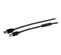StarTech.com 15m / 50 ft Active USB 2.0 A to B Cable - Long 15 m USB Cable - 50