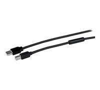 StarTech.com 15m / 50 ft Active USB 2.0 A to B Cable - M/M