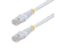 StarTech.com 15m Cat5e White Molded RJ45 UTP Cat 5e Patch Cable - 15 m Patch Cord
