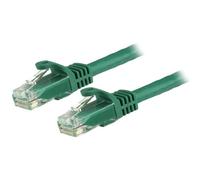 StarTech.com 15m CAT6 Ethernet Cable - Green CAT 6 Gigabit Ethernet Wire -250MHz 100W PoE RJ45 UTP Network/Patch Cord Snagless w/Strain Relief Individually Tested