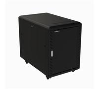 StarTech.com 15U Enterprise-Grade Flat Pack Server Rack Cabinet 19in Enclosed 4-Post Rack with 29in (75cm) Mounting Depth and 1764lb (800kg) Weight Capacity