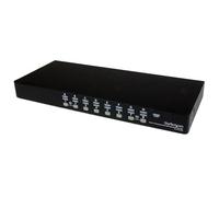 StarTech.com 16 Port 1U Rackmount USB KVM Switch Kit with OSD and Cables