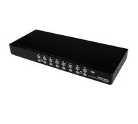 StarTech.com 16 Port 1U Rackmount USB KVM Switch with OSD