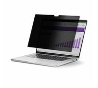 StarTech.com 17-inch 16:10 Touch Privacy Screen Anti-Glare Blue Light Filter Laptop Monitor Screen Protector +/- 30 Deg. View Angle Flip-Up