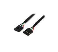StarTech.com 18in Internal 5 pin USB IDC Motherboard Header Cable - F/F