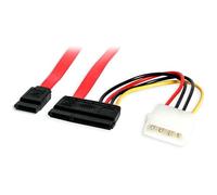 StarTech.com 18in SATA Serial ATA Data and Power Combo Cable | SATA Data and Power Combo Cable