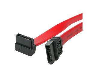 StarTech.com 18in SATA to Right Angle SATA Serial ATA Cable 0.457 m SATA III SATA 7-pin SATA 7-pin Female/Female Red