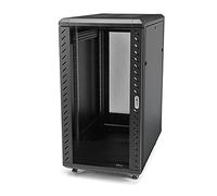 StarTech.com 4-Post 18U Server Rack Cabinet, Lockable 19" Data Ra