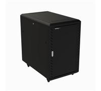 StarTech.com 18U Enterprise-Grade Flat Pack Server Rack Cabinet 19in Enclosed 4-Post Rack with 29in (75cm) Mounting Depth and 1764lb (800kg) Weight Capacity