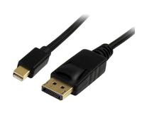 StarTech.com 1m (3ft) Mini DisplayPort to DisplayPort 1.2 Cable - 4K x 2K UHD Mini DisplayPort to DisplayPort Adapter Cable - Mini DP to DP Cable for Monitor - mDP to DP Converter Cord