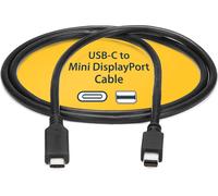 Startech.Com 1M / 3.3Ft USB-C to Mini Displayport Cable - 4K 60Hz - Black - USB