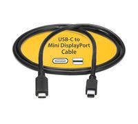 StarTech.com 1 m (3.3 ft.) USB-C to Mini DisplayPort Cable - 4K 60Hz - Black