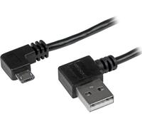 StarTech.com 1m 3 ft Micro-USB Cable with Right-Angled Connectors - M/M - USB A