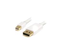 StarTech.com 1m (3 ft) White Mini DisplayPort to DisplayPort 1.2 Adapter Cable M/M - DisplayPort 4k