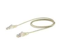 StarTech.com 1m CAT6 Cable - Grey Slim CAT6 Patch Cable - Snagless RJ45