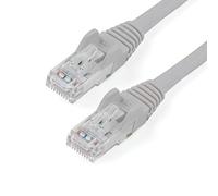StarTech.com 1m CAT6 Ethernet Cable - Grey CAT 6 Gigabit Ethernet Wire -650MHz 100W PoE++ RJ45 UTP Category 6 Network/Patch Cord Snagless w/Strain Relief Fluke Tested UL/TIA Certified (N6PATC1MGR)