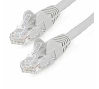 1m CAT6 Ethernet Cable - LSZH - 10 Gigabit 650MHz 100W PoE RJ45 10GbE UTP Network Patch Cord Snagless with Strain Relief - Grey ETL Verified, 24AWG