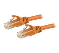 StarTech Cat6 Patch Cable With Snagless RJ45 Connectors 1M Orange