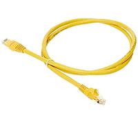 StarTech.com 1m CAT6 Ethernet Cable - Yellow CAT 6 Gigabit Ethernet Wire -650MHz 100W PoE++ RJ45 UTP Category 6 Network/Patch Cord Snagless w/Strain Relief Fluke Tested UL/TIA Certified (N6PATC1MYL)