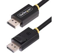 StarTech.com 1m DisplayPort 2.1 Cable, VESA Certified DP80 DisplayPort Cable w/