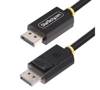 StarTech.com 1m DisplayPort 2.1 Cable VESA Certified DP80 DisplayPort Cable w/UHBR20/HDR/DSC 1.2a/HDCP 2.2 16K/8K 60Hz 4K 240Hz 80Gbps DP 2.1 Cable UHD Monitor Cord M/M