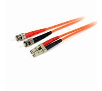 StarTech.com Fiber Optic Cable - Multimode Duplex 62.5/125 - LSZH - LC/ST - 1 m