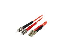 StarTech.com Fiber Optic Cable - Multimode Duplex 50/125 - LSZH - LC/ST - 1 m