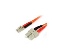 StarTech.com 1m Fiber Optic Cable - Multimode Duplex 62.5/125 LSZH Fiber Jumper Cord - LC/SC