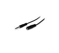 StarTech.com 1m Slim 3.5mm Stereo Extension Audio Cable - M/F