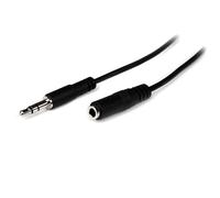 StarTech.com 1m Slim 3.5mm Stereo Extension Audio Cable - M/F